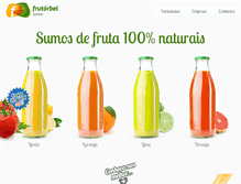 Tablet Screenshot of frutorbelsumos.com